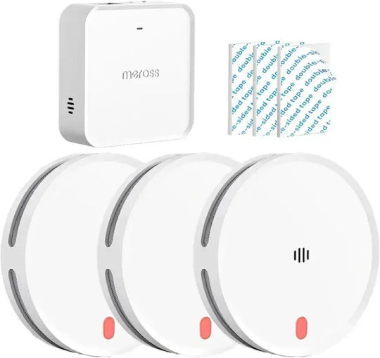 Meross Автономен Детектор за Дим Wi-Fi
