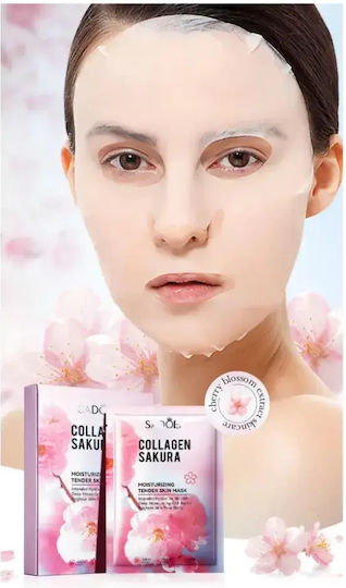 Hydrating Gesichtsmasken Collagen Kirschblütenextrakt