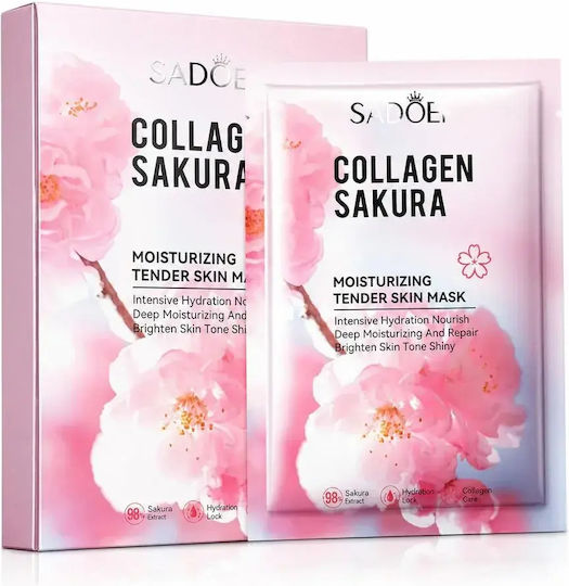 Hydrating Gesichtsmasken Collagen Kirschblütenextrakt