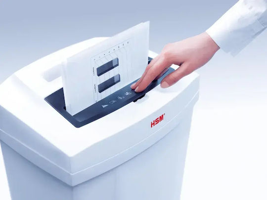 HSM Distrugător de Documente Securio C14 Tăietură în bandă 12 Foi cu Coș 20lt