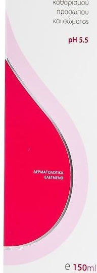 Target Pharma Hydrovit Mild Soft Soap Ph5.5 Face Cleansing Liquid with Moisturizing Action 150ml