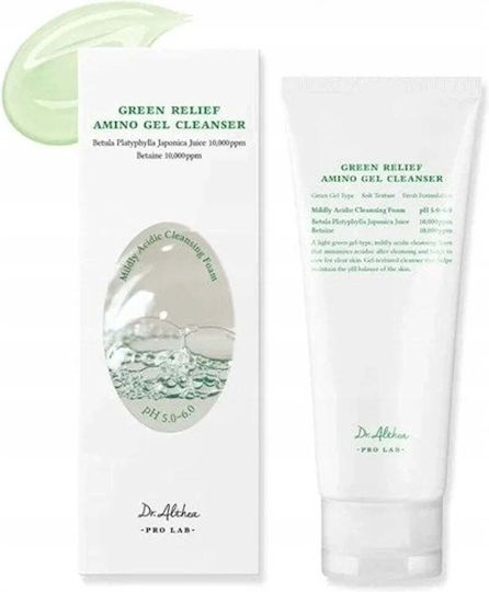 Dr. Althea Green Relief Amino Gel de Curățare pentru Față pentru Controlul Sebumului și Acțiune Antioxidantă 100ml