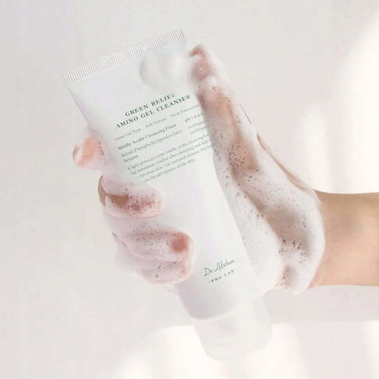 Dr. Althea Green Relief Amino Gel de Curățare pentru Față pentru Controlul Sebumului și Acțiune Antioxidantă 100ml