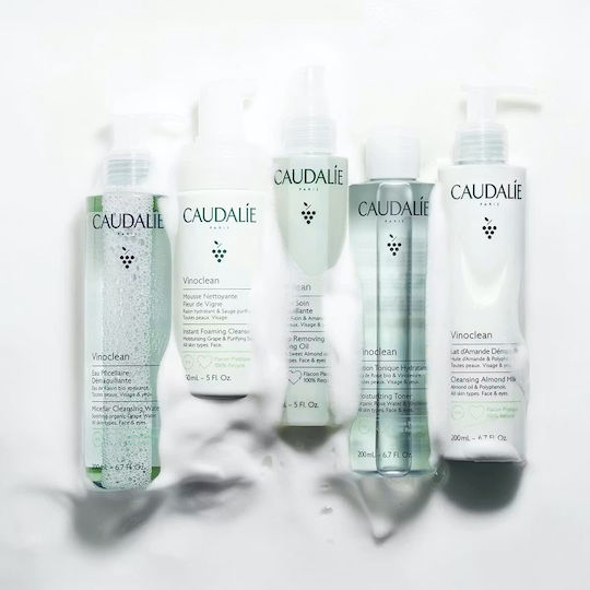 Caudalie Vinoclean Αφρός Καθαρισμού Προσώπου με Ενυδατική & Λάμψη δράση 2x150ml