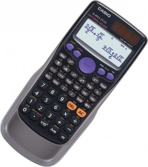 Casio Научен калкулатор с 12 цифри в черен цвят