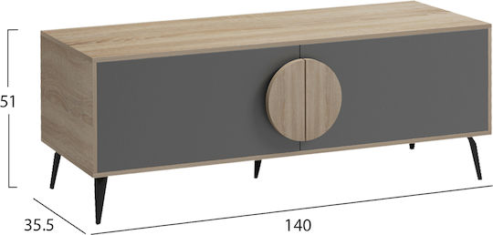 HomeMarkt Wohnzimmer-Set 3-teilig HM11387