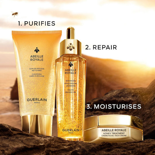 Abeille Royale Honey Treatment Богата Текстура Крем За Лице Дневен Крем За Хидратация Против Стареене И Блясък С Колаген 50ml
