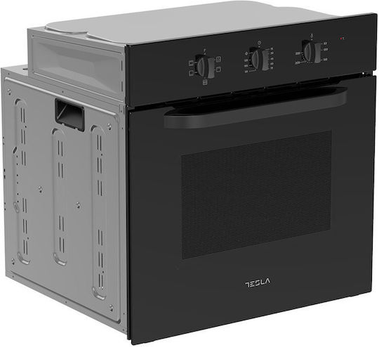 Aufsatzbackofen 70 l mit Keramikkochfeld, B 59,5 cm, Schwarz
