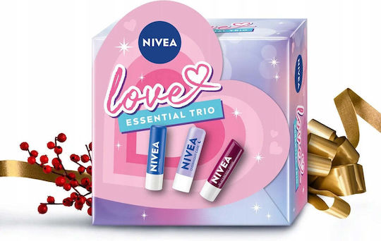 Nivea Любов Essential Trio Балсам за Устни