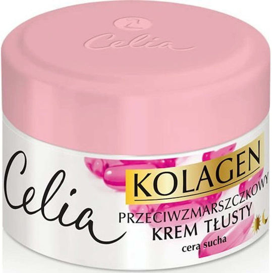 Celia Kolagen Rich Cremă de Față Hidratare și Anti-îmbătrânire cu Colagen 50ml