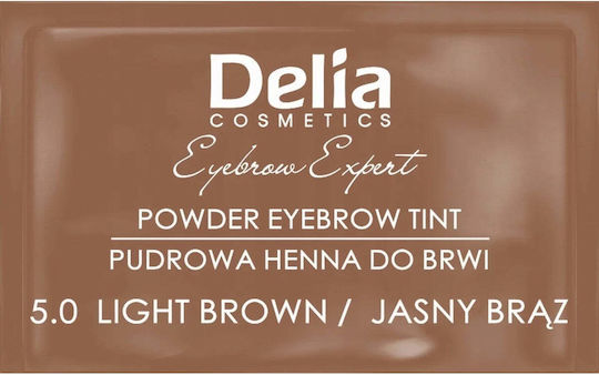 Delia Cosmetics Βαφή Χέννα για Φρύδια 3.1 Black Brown 4gr