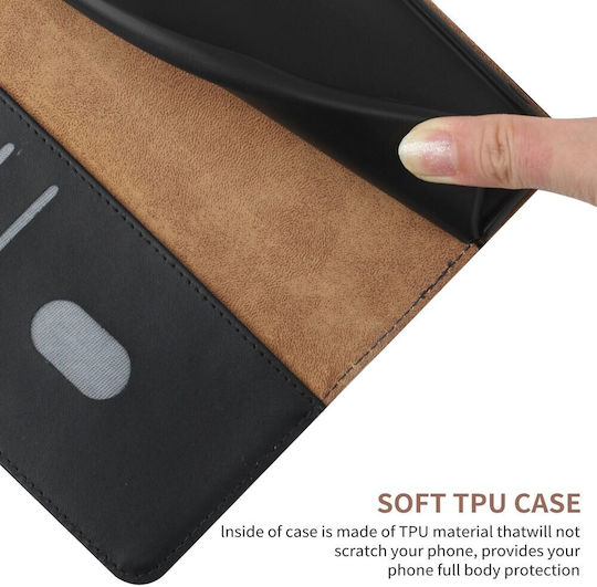 Lederne Wallet-Hülle Black Google Pixel 11 5g/11 Pro 5g