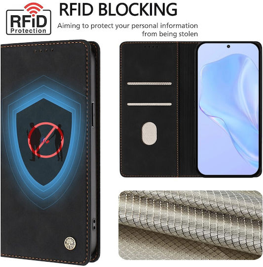 Roots Book Case Schwarz Google Pixel 11 5G/11 Pro 5G