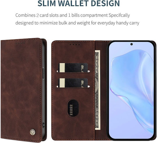 Roots Bookhülle Braun Google Pixel 11 5G/11 Pro 5G