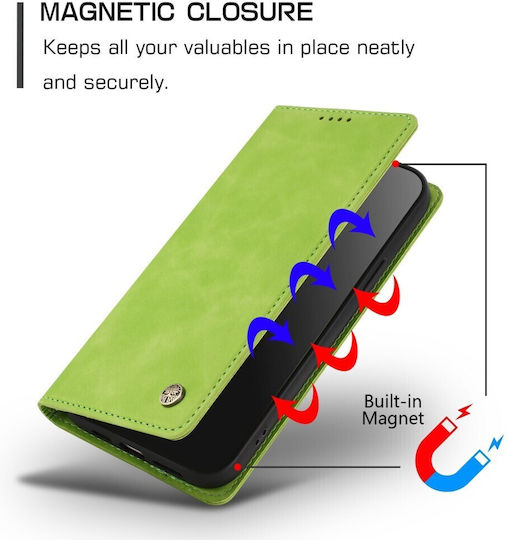 Roots Book-Hülle Bright Green Google Pixel 11 5G/11 Pro 5G