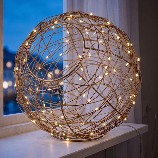 Relaxdays Corp de Iluminat Decorativ LED Alb Cald