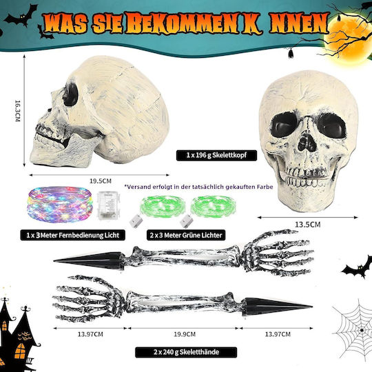 Διακοσμητικό Φωτιστικό Glowing Skeleton LED
