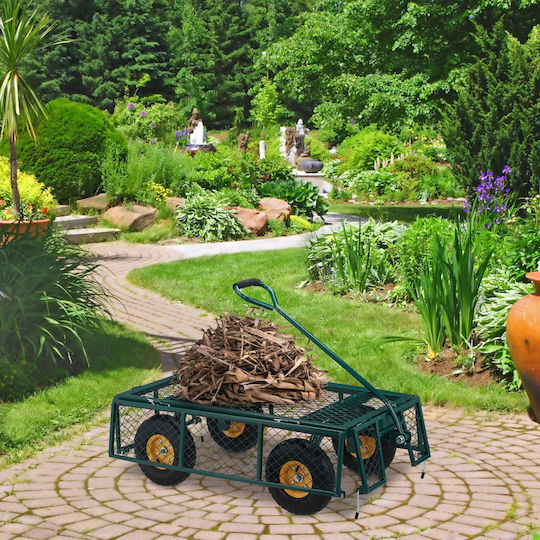 Relaxdays Sistem pentru Transportarea / Ridicarea Încărcăturilor cu o Capacitate de Până la 250 kg, de Culoare Verde