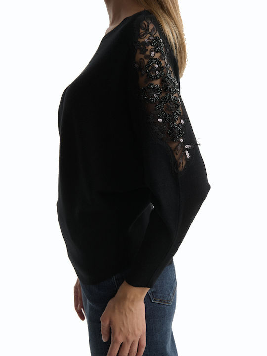 Damenbluse Schwarz