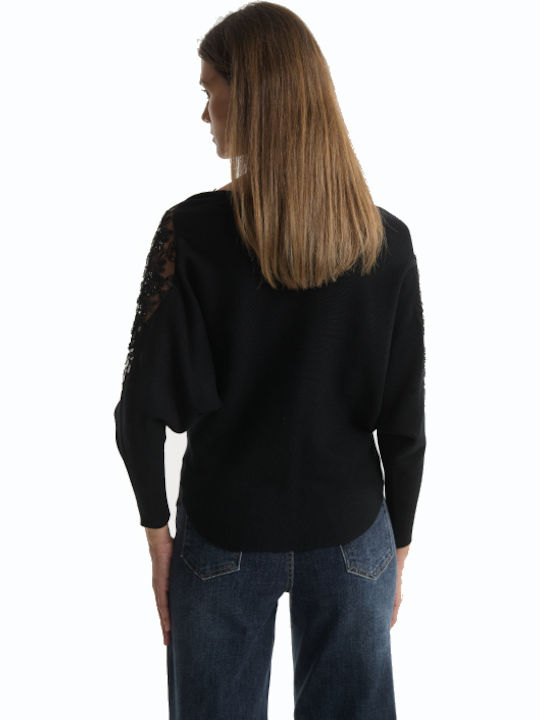 Damenbluse Schwarz