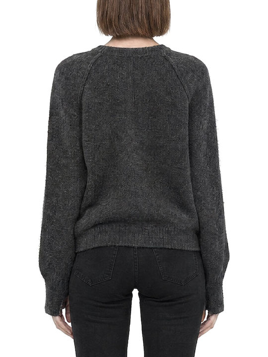 Tailor Made Knitwear Дамски пуловер в антрацитен цвят