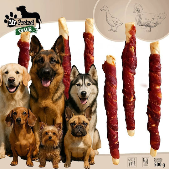 Mr. Bandit Вкусни Лакомства Стик За Куче С Патица 500гр