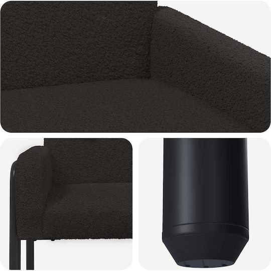 Relaxsessel 62 x 58 x 73 cm Schwarz Relaxsessel 62 x 58 x 73 cm Schwarz