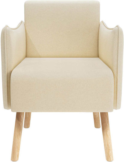 Relax-Sessel Beige 60x65x76 cm