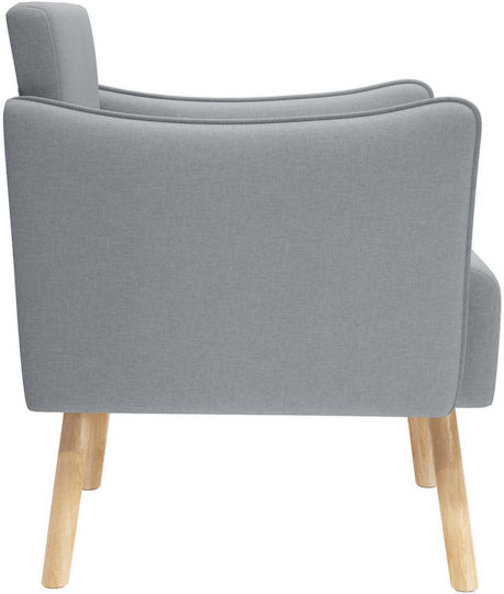 Relax-Sessel Hellgrau 60x65x76 cm