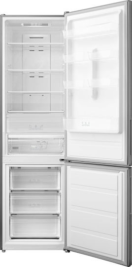 Philco Ψυγειοκαταψύκτης 330lt NoFrost Υ201xΠ59.5xΒ63.5εκ. Ασημί PCN 330 EX