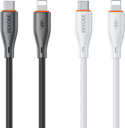 WK USB-C to Lightning Cable 27W Μαύρο 1m 151372
