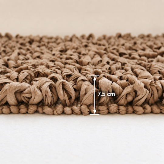 MRShome Wooden Bath Mat DV-0423C06 Camel 50x70 cm
