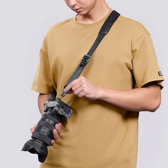 Css1 Anti-Tangle U-Snap Hals- und Schultergurt Für Dslr Bis 60 kg B194 Schwarz