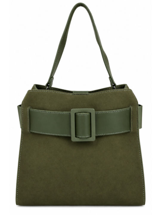 Grüne Damen-Schultertasche WT-ED-90041-27SB-GRÜN