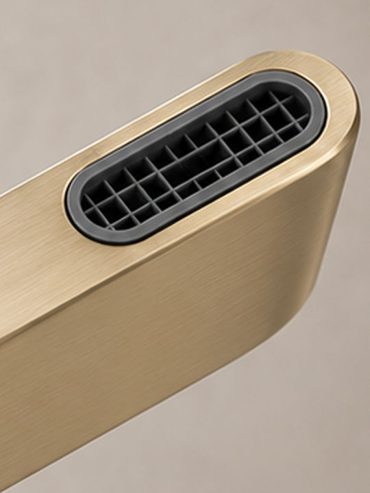 Naron Retro Waschbeckenarmatur Gold
