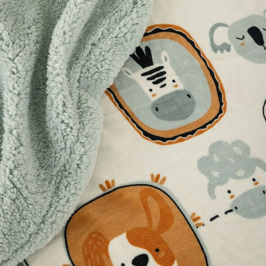 Nima Fleece-Decke Beige 220x160 cm