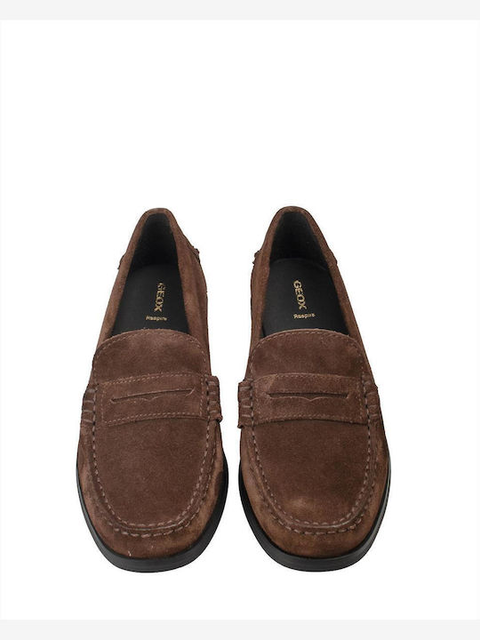 Loafers pentru femei în culoare maro