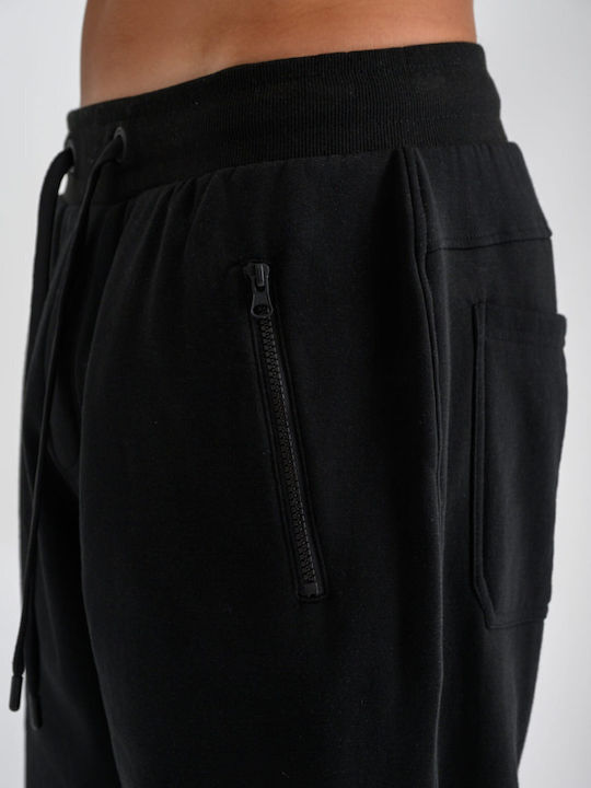 Jogginghose mit Gummizug Schwarz