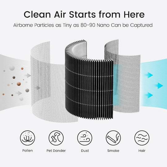 Filtru de Carbon pentru Purificator de Aer