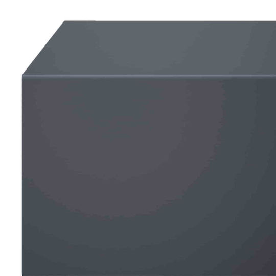 Garden Border Edging 10 Pcs 100 x 20 x 5 cm Steel Anthracite 8012925 Anthracite