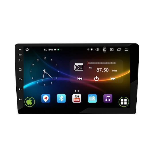 Vencore 3236-10008-0255b Android-Multimedia-Touchscreen 15 10,1" 9109a Mtk6762 Octa-Core 2 GB/32 GB IPS-Frontblende CarPlay Android Auto Rückfahrkamera-Unterstützung AHD Suzuki Swift 2005–2010 – Schwarz 3236-10008-0255b