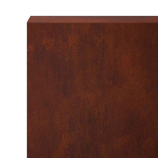 Garden Border Profiles 2 Pcs 100 x 10 x 15 cm 8012918 Rusty