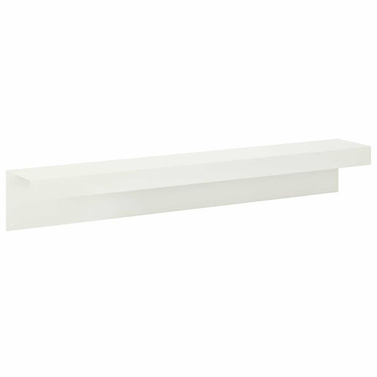 Garden Cover Profiles 10 Pcs 100 x 15 x 15 cm Steel White 8012965 White