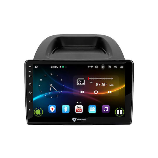 Vencore 3236-10008-0279b Android-Multimedia-Display 15 10,1" 9109a Mtk6762 Octa-Core 2 GB/32 GB IPS-Frontblende CarPlay Android Auto Rückfahrkamera-Unterstützung AHD Ford Ecosport 2018–2020 – Schwarz 3236-10008-0279b