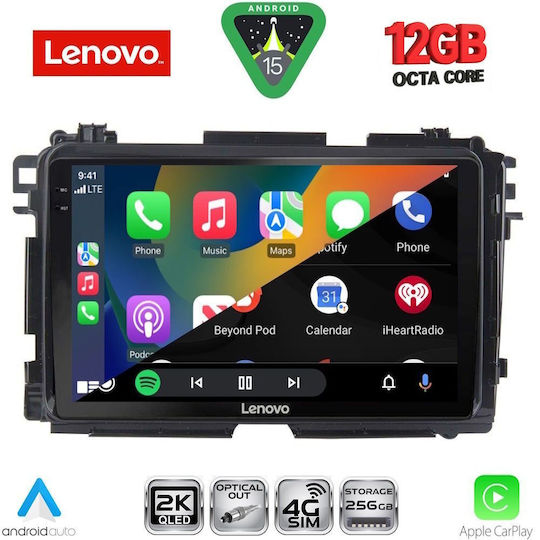 Lenovo Ssz 12201_cpa 10-Zoll-Multimedia-Tablet für Honda HR-V Modell 2015–2021