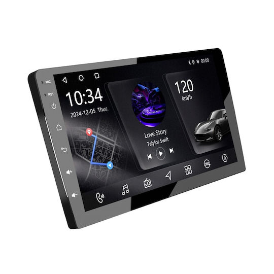 Vencore 3236-10006-0265b Android-15-Multimedia-Display 10,1" Px5s Octa-Core 2 GB/32 GB IPS-Frontblende CarPlay Android Auto 360°-Kamera-Unterstützung Nissan Navara 2016–2022 – Schwarz 3236-10006-0265b