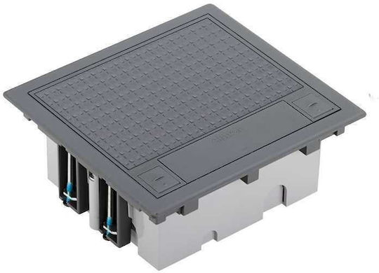 Kontakt-Simon Elektroinstallationsdose in Grau 4 Stück