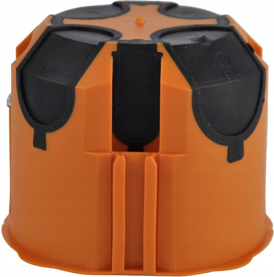 PAWBOL Recessed Electrical Junction Box IP30 in Orange