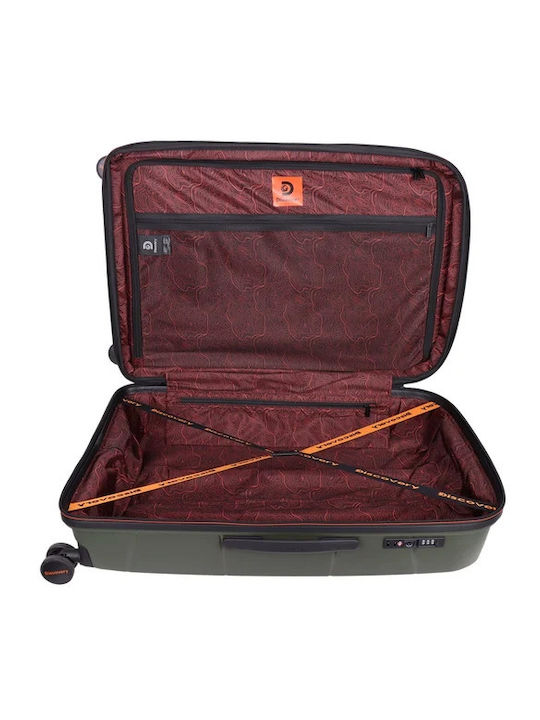 Discovery Medium Khaki Travel Suitcase 65 cm High
