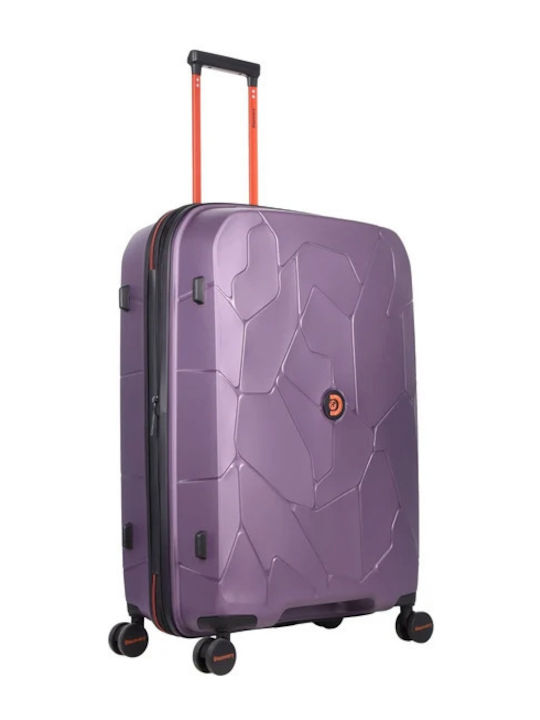 Discovery Medium Purple Suitcase 65 cm High